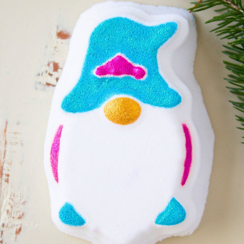 Bombe de bain Gnome – Collection d'hiver – Effervescentes, colorées et hydratantes