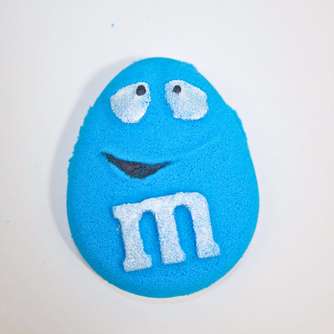 Bombe de bain M & M dans l’eau effervescente parfum gomme balloune
