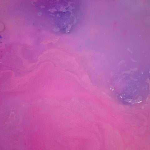 Mini bombes de bain Mûre et lavande – Effervescentes, colorées et hydratantes