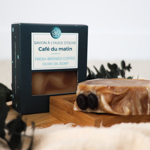Savon naturel Café du matin hydratant et doux pour la peau