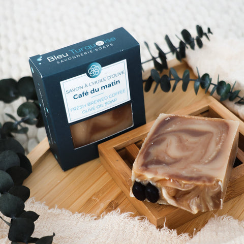 Savon artisanal Café du matin fait main au Québec