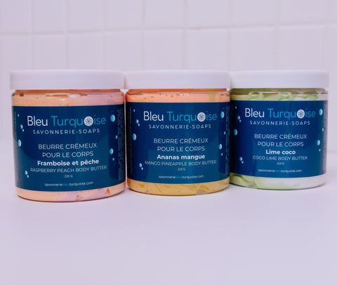 Beurre crémeux pour le corps