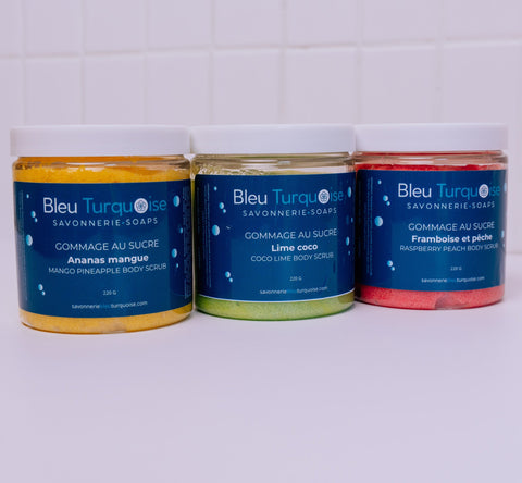 Gommage au sucre pour le corps