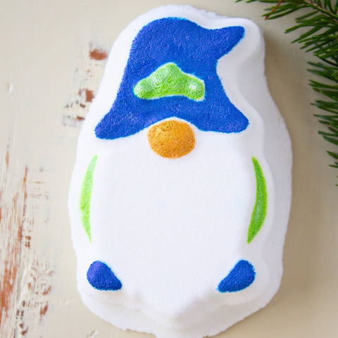 Bombe de bain Gnome – Collection d'hiver – Effervescentes, colorées et hydratantes