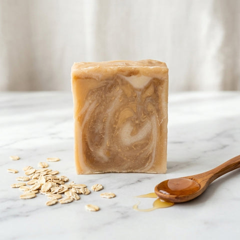 Savon artisanal - Avoine et miel