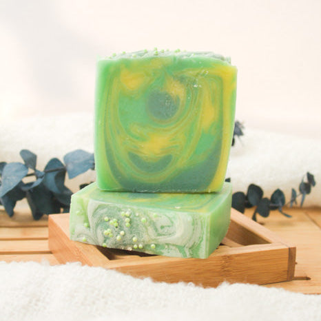 Savon artisanal - Basilic zesté