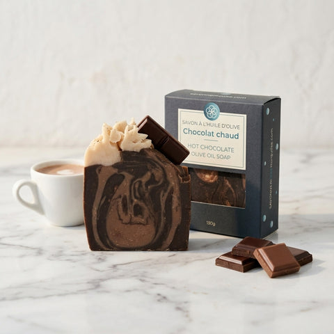 Savon artisanal - Chocolat chaud