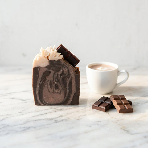 Savon artisanal - Chocolat chaud