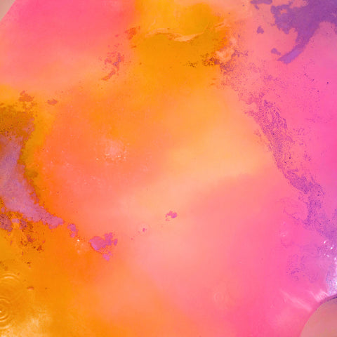 Mini bombes de bain Framboise et pêche – Effervescentes, colorées et hydratantes