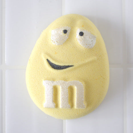 Bombe de bain artisanale M & M – Gomme balloune | Effervescente, colorée et hydratante