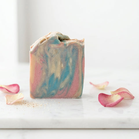 Savon artisanal - Sable rose Savonnerie Bleu Turquoise
