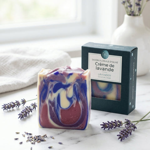 Savon artisanal - Crème de lavande