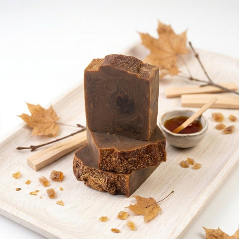 Savon artisanal - Sucre d’érable Savonnerie Bleu Turquoise