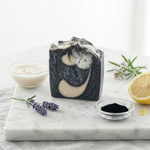 Savon artisanal - Détox au charbon activé