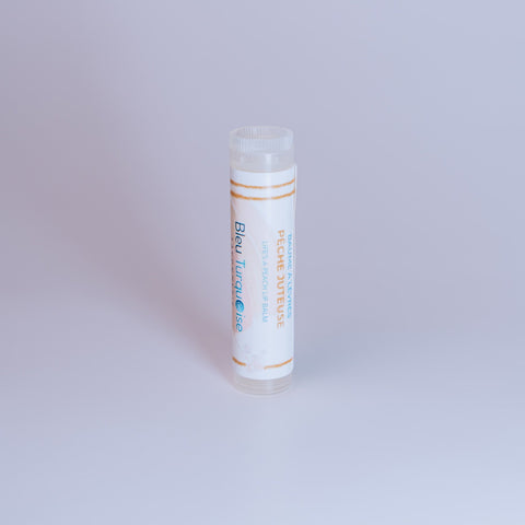 Baume à lèvres naturel nourrissant et hydratant - Pêche juteuse