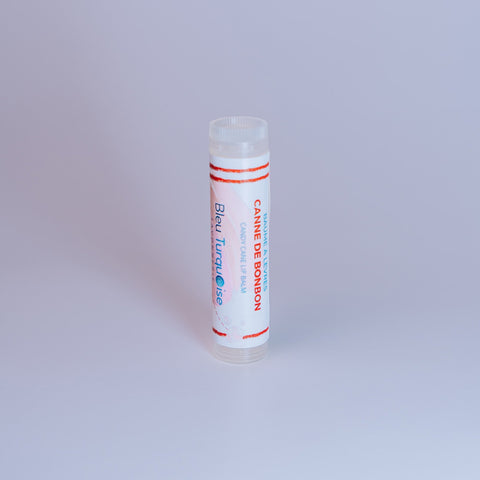 Baume à lèvres naturel nourrissant et hydratant - Canne de bonbon
