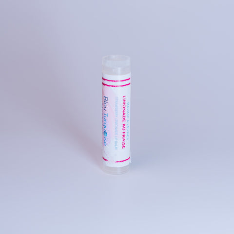 Baume à lèvres naturel nourrissant et hydratant - Limonade au fraise