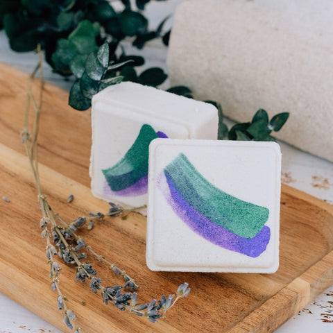 Vapeur de douche – Lavande Eucalyptus Savonnerie Bleu Turquoise