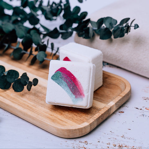 Vapeur de douche – Menthe poivrée Eucalyptus Savonnerie Bleu Turquoise