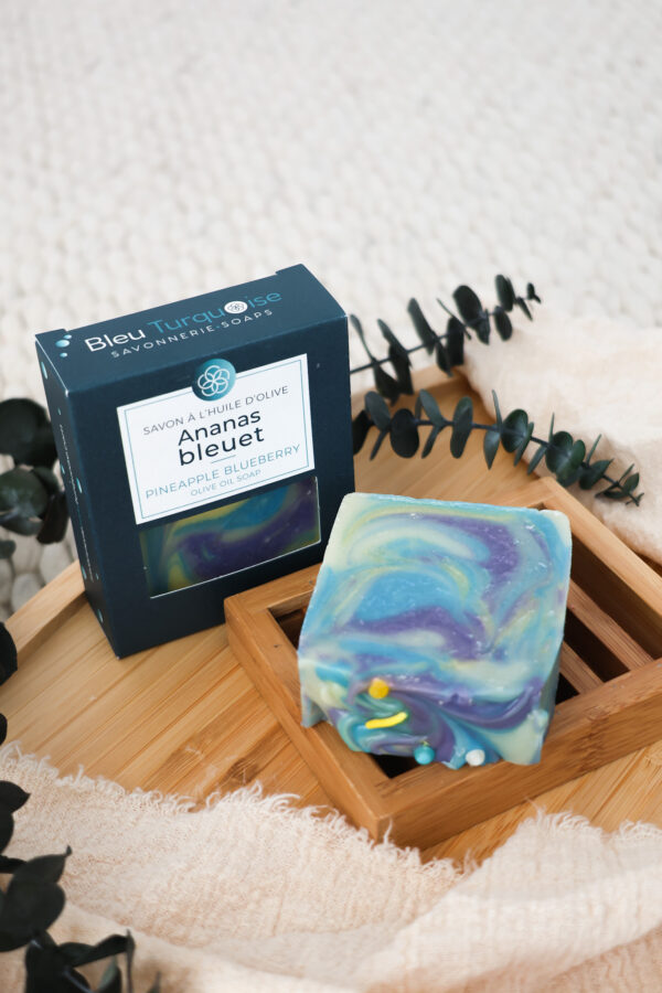 Savon naturel - Ananas bleuet